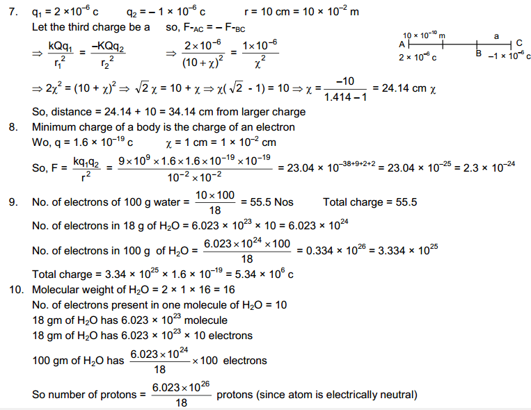 electric field and potential hc verma solutions 03