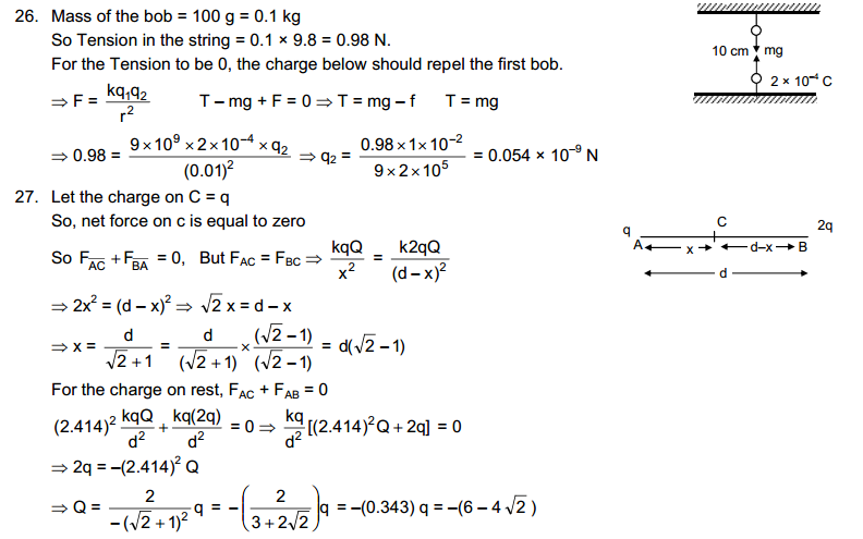 electric field and potential hc verma solutions 10