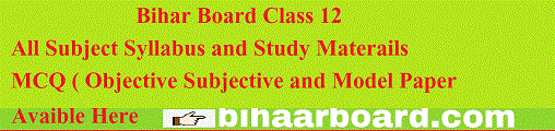 Bihar Board Class 12 for Physics Syllabus